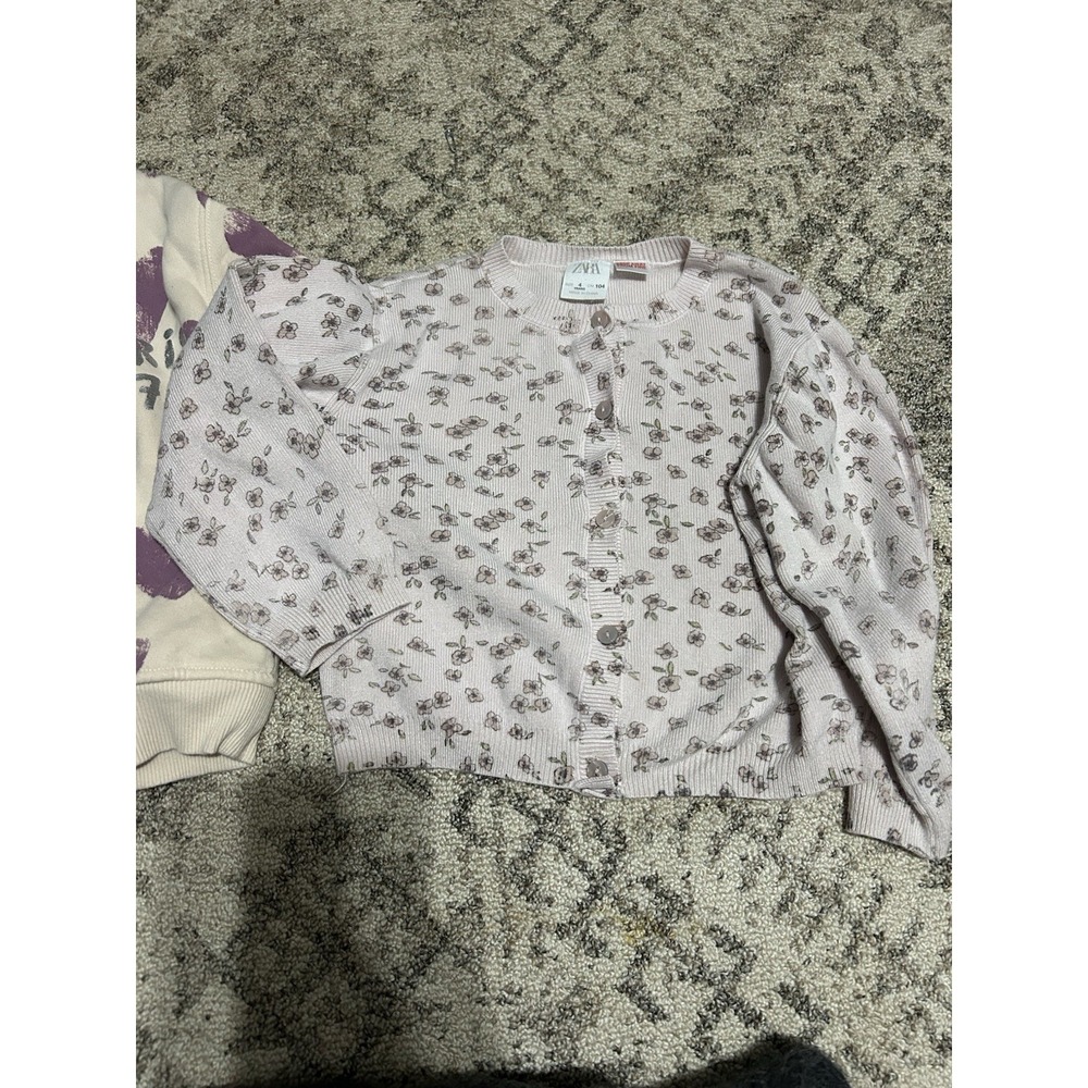 Zara Girls Lot Of 3 Sweaters‎ Size 4 - Picture 4 of 6